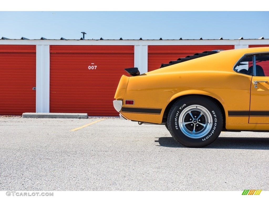 1970 Mustang BOSS 302 - Grabber Orange / Black photo #13