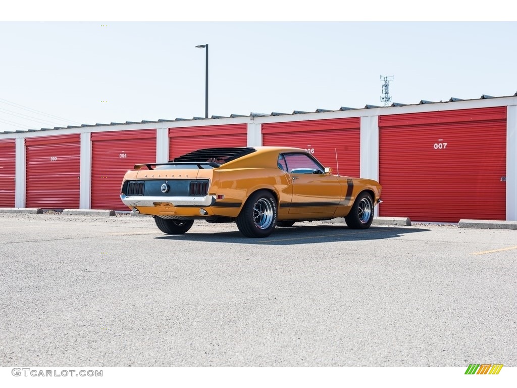 1970 Mustang BOSS 302 - Grabber Orange / Black photo #15