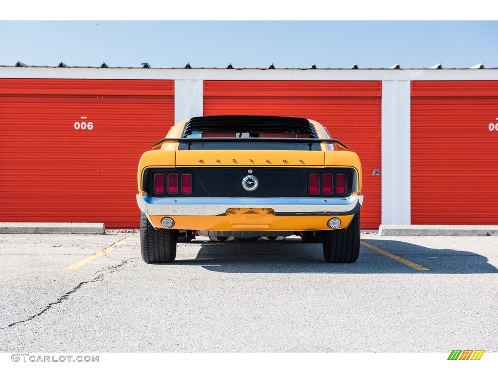 1970 Mustang BOSS 302 - Grabber Orange / Black photo #16