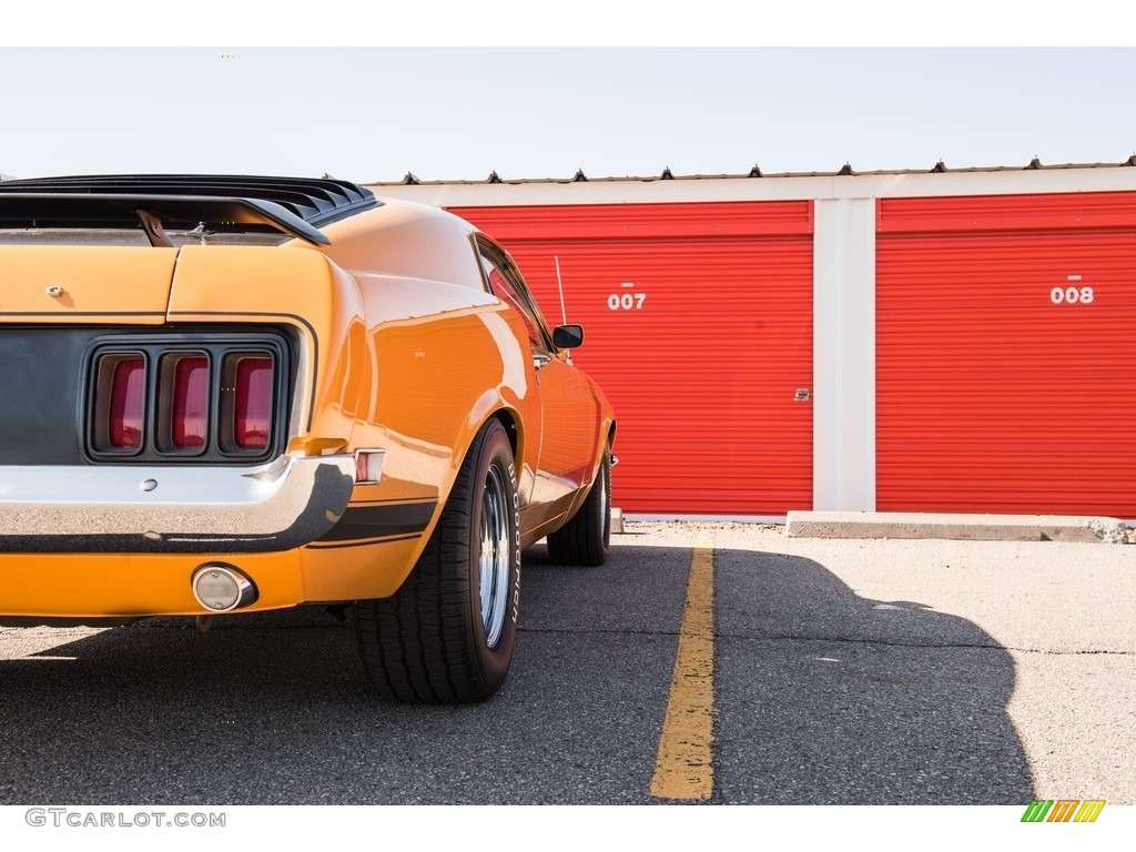 1970 Mustang BOSS 302 - Grabber Orange / Black photo #18