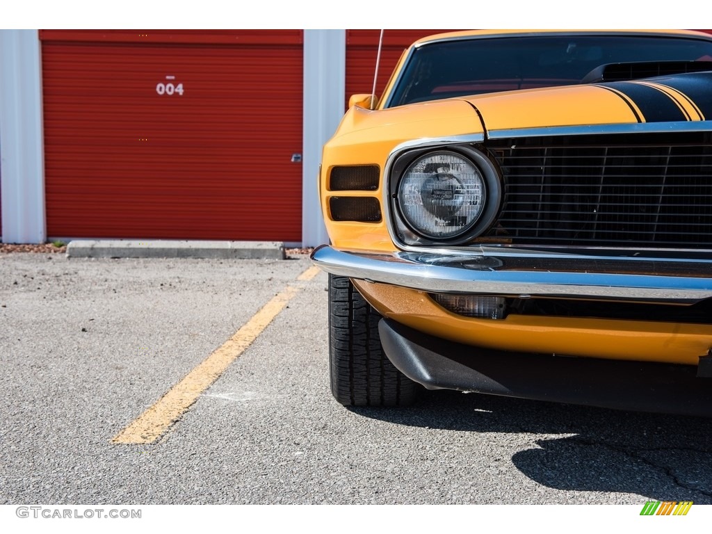 1970 Mustang BOSS 302 - Grabber Orange / Black photo #23