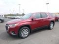 2018 Cajun Red Tintcoat Chevrolet Traverse LT AWD  photo #1