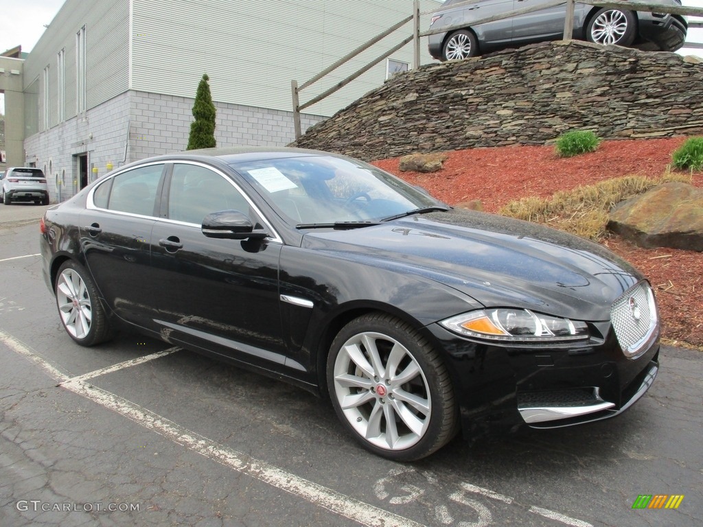 2015 XF 3.0 AWD - Ebony / Warm Charcoal/Warm Charcoal photo #1