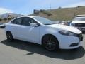 Bright White 2015 Dodge Dart SE