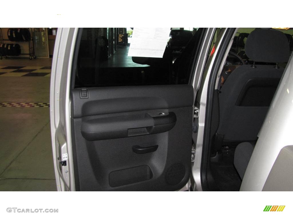 2009 Silverado 1500 LT Crew Cab 4x4 - Silver Birch Metallic / Dark Titanium photo #14