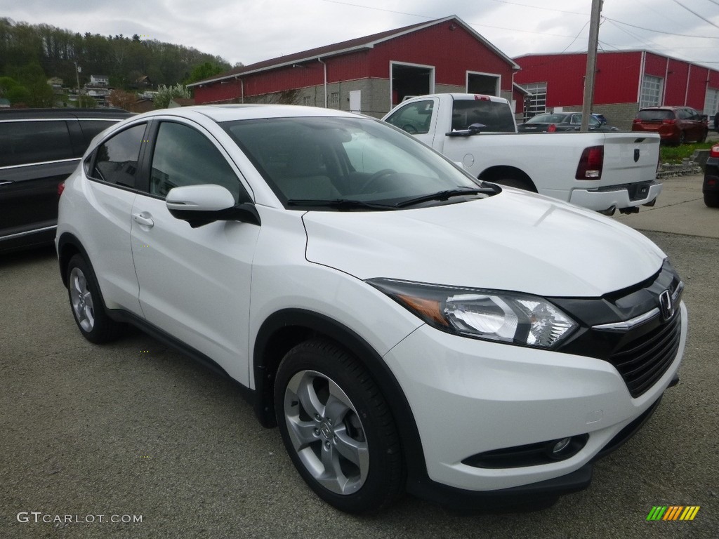 2016 HR-V EX AWD - White Orchid Pearl / Gray photo #7