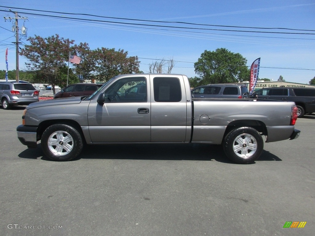2007 Silverado 1500 Classic LS Extended Cab - Sandstone Metallic / Dark Charcoal photo #4