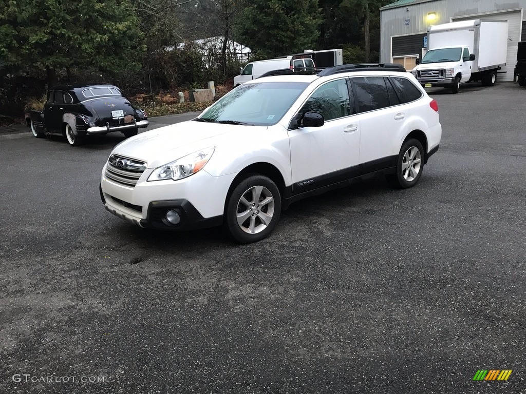 2014 Satin White Pearl Subaru Outback 2.5i Limited #126967488 Photo #80 