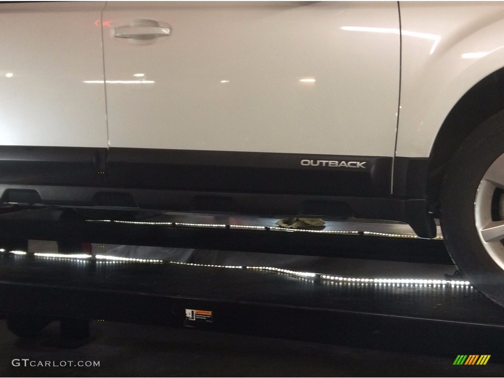 2014 Outback 2.5i Limited - Satin White Pearl / Ivory photo #32