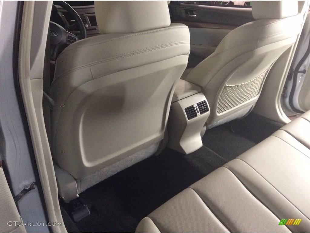 2014 Outback 2.5i Limited - Satin White Pearl / Ivory photo #47
