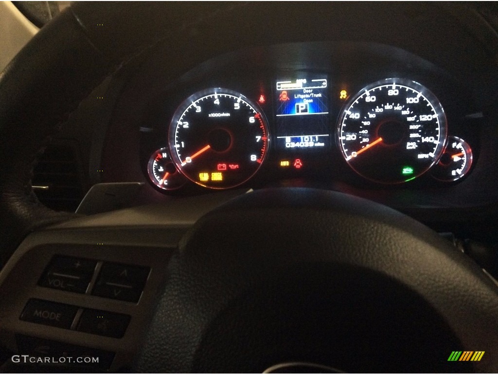 2014 Outback 2.5i Limited - Satin White Pearl / Ivory photo #52