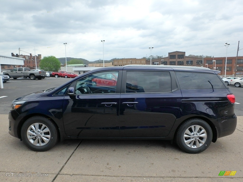 Celestial Blue 2018 Kia Sedona LX Exterior Photo #126980435
