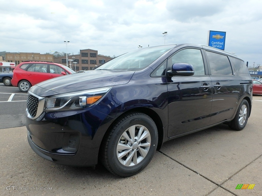 Celestial Blue 2018 Kia Sedona LX Exterior Photo #126980459