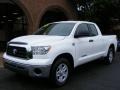 2008 Super White Toyota Tundra Double Cab  photo #1