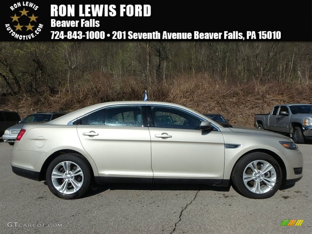 2017 Taurus SEL AWD - White Gold / Charcoal Black photo #1