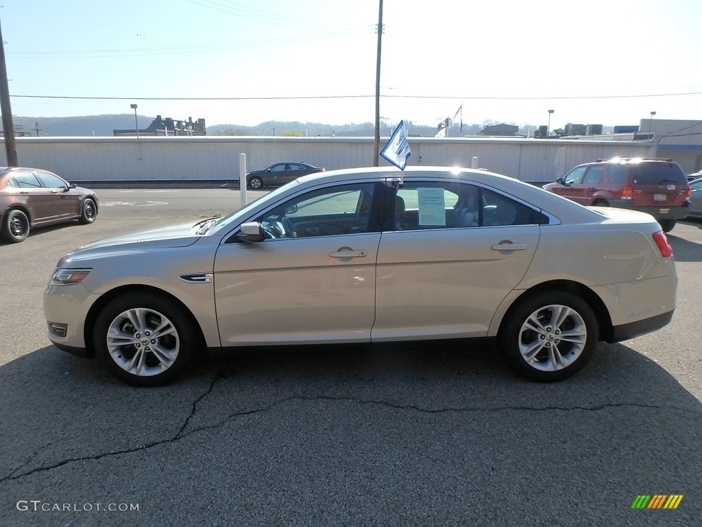 2017 Taurus SEL AWD - White Gold / Charcoal Black photo #6