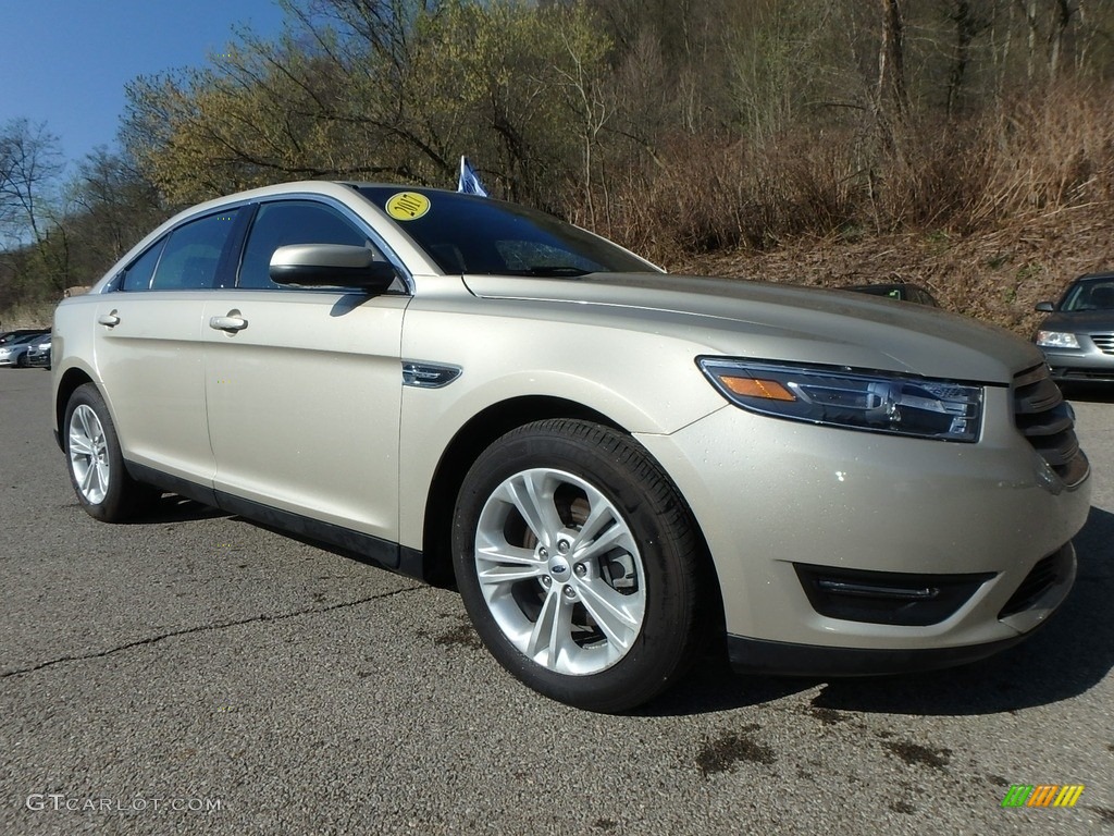 2017 Taurus SEL AWD - White Gold / Charcoal Black photo #9