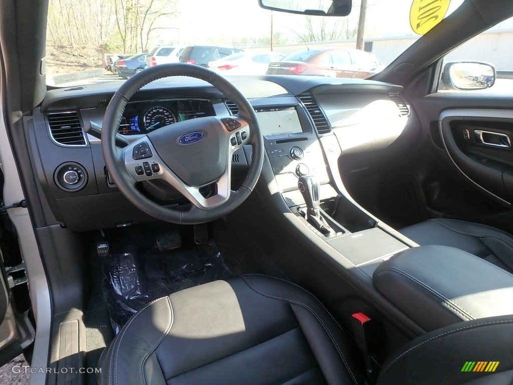 2017 Taurus SEL AWD - White Gold / Charcoal Black photo #12