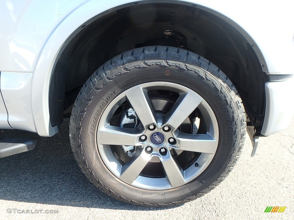 2017 F150 XLT SuperCab 4x4 - Ingot Silver / Black photo #2