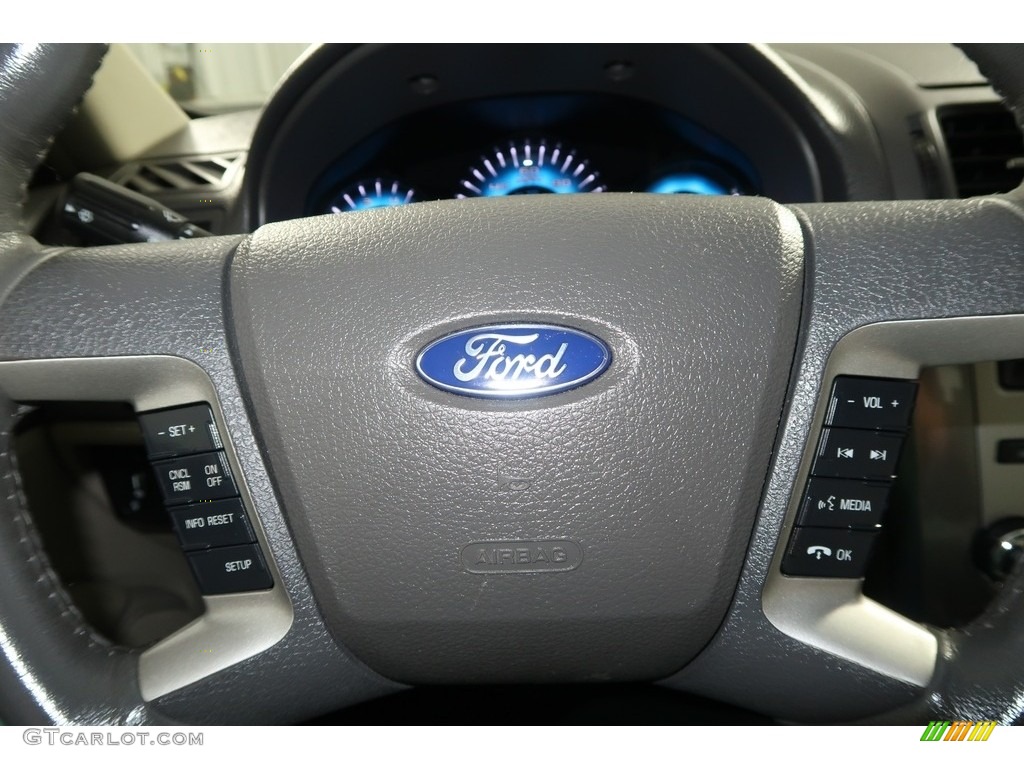 2010 Fusion SEL V6 AWD - Sterling Grey Metallic / Medium Light Stone photo #14