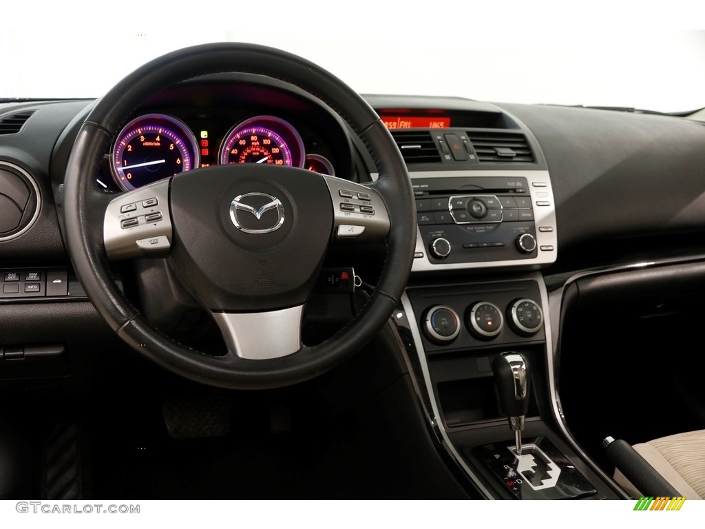 2010 MAZDA6 i Touring Sedan - Black Cherry Metallic / Black photo #6