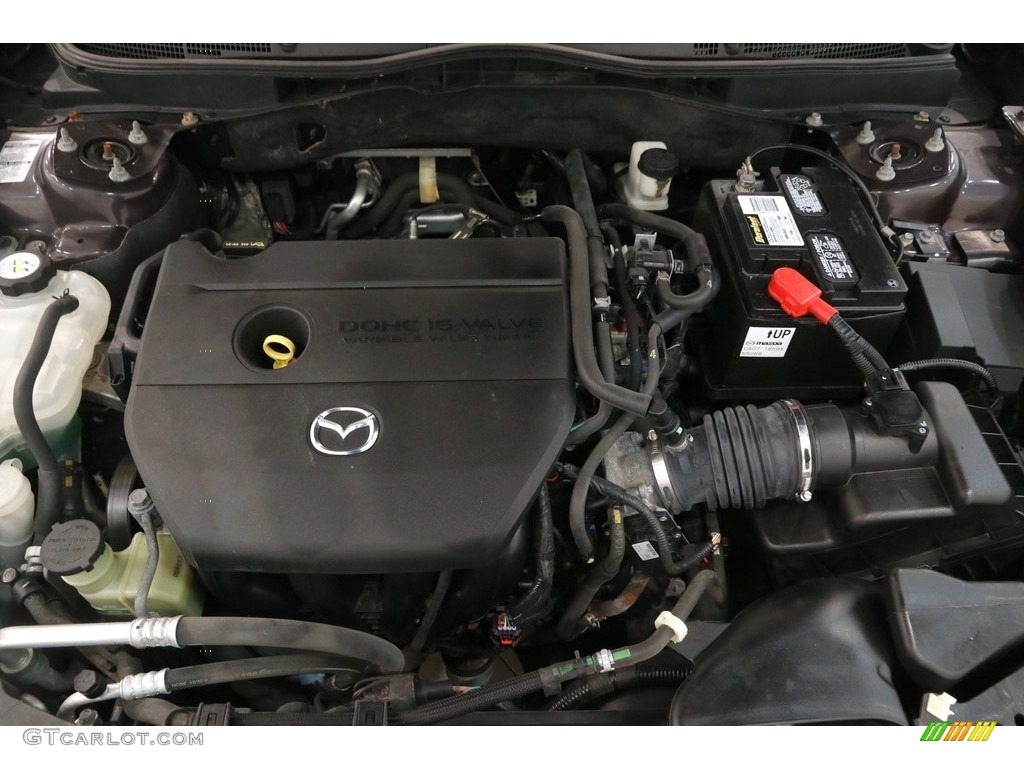 2010 MAZDA6 i Touring Sedan - Black Cherry Metallic / Black photo #17