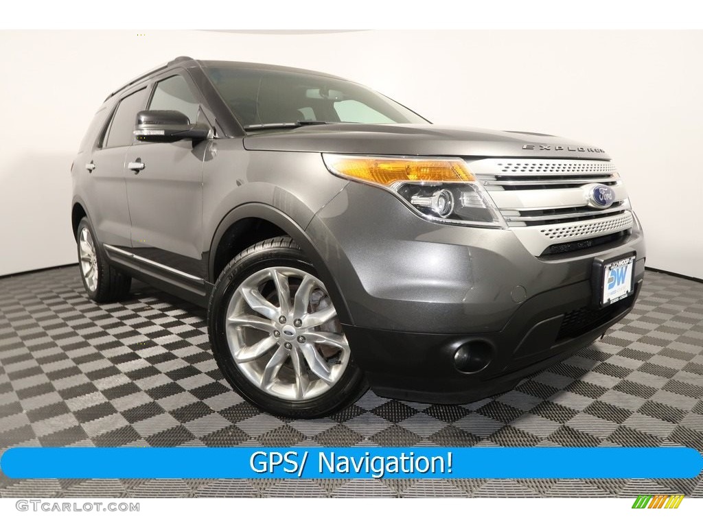 2015 Explorer XLT 4WD - Ingot Silver / Charcoal Black photo #1