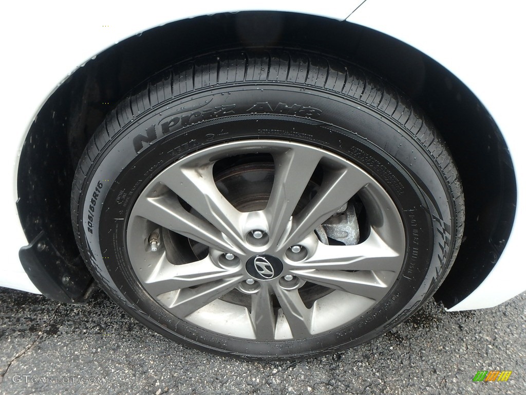 2017 Elantra Value Edition - White / Black photo #2