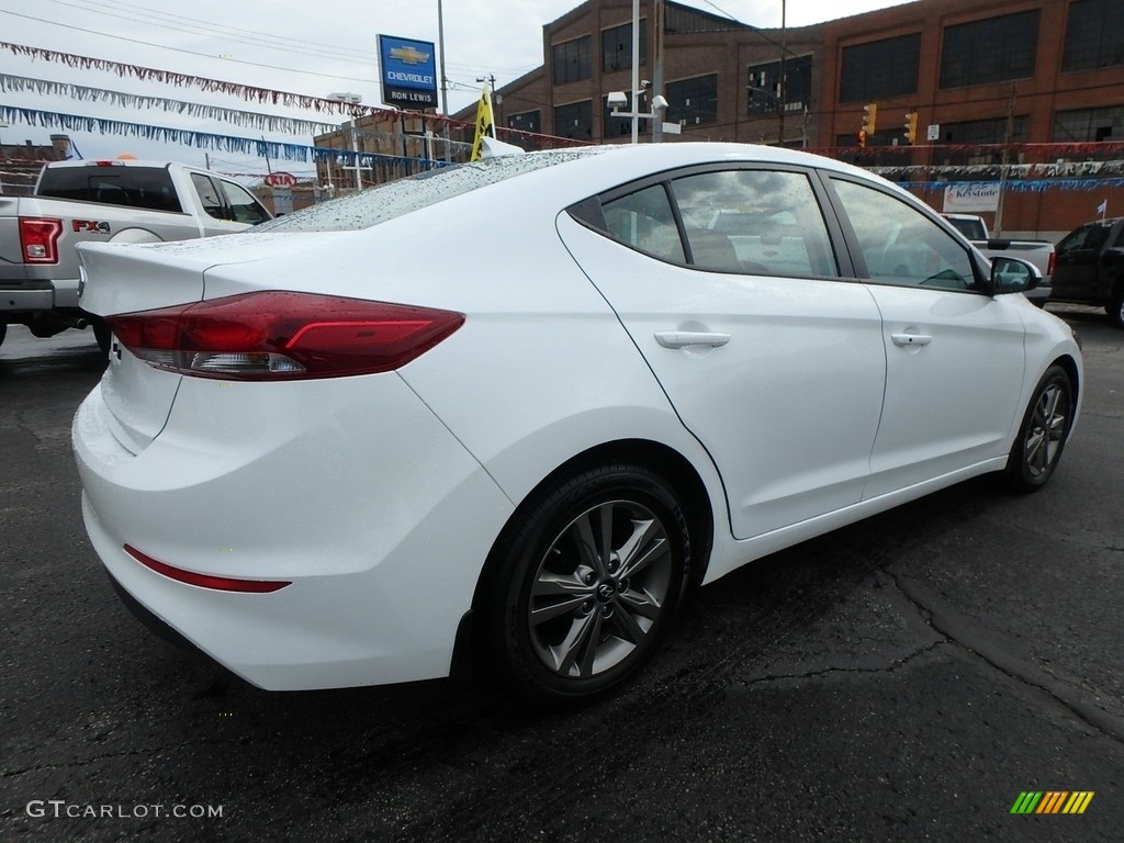 2017 Elantra Value Edition - White / Black photo #3