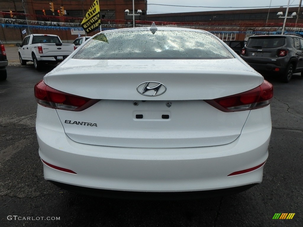 2017 Elantra Value Edition - White / Black photo #4