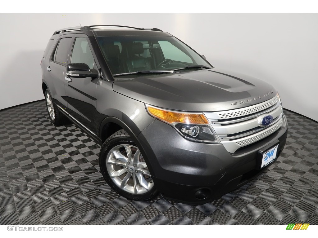 2015 Explorer XLT 4WD - Ingot Silver / Charcoal Black photo #8