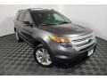 2015 Ingot Silver Ford Explorer XLT 4WD  photo #8