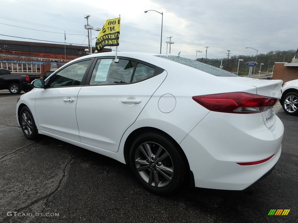 2017 Elantra Value Edition - White / Black photo #5