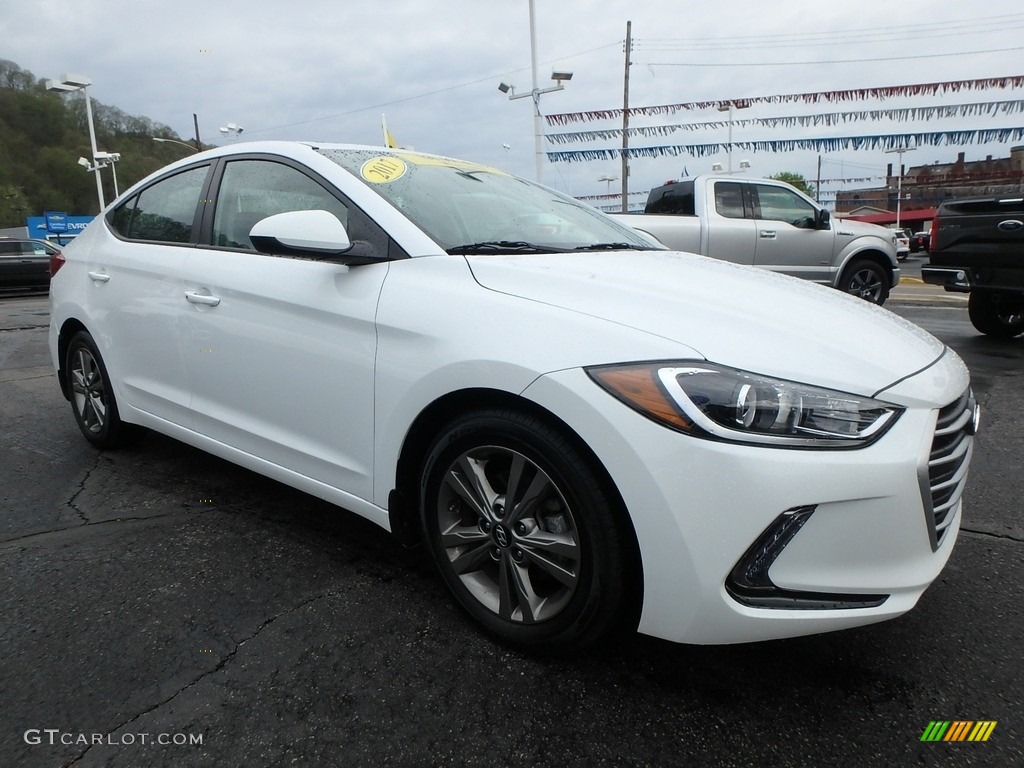 2017 Elantra Value Edition - White / Black photo #9