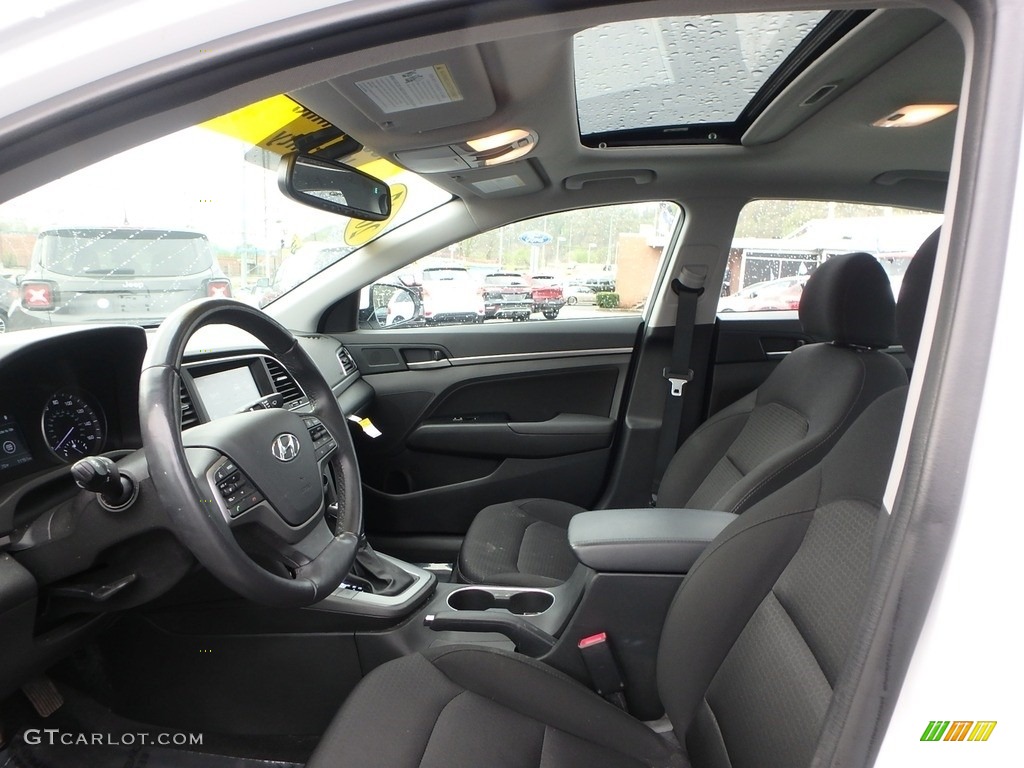 2017 Elantra Value Edition - White / Black photo #11
