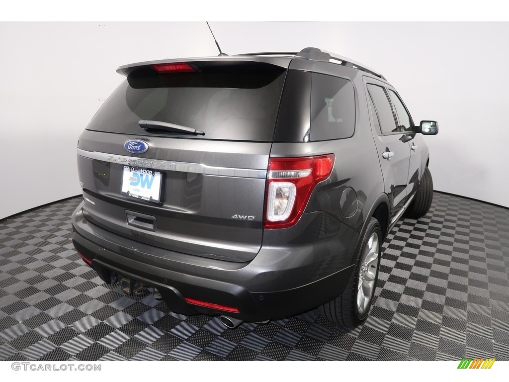 2015 Explorer XLT 4WD - Ingot Silver / Charcoal Black photo #16
