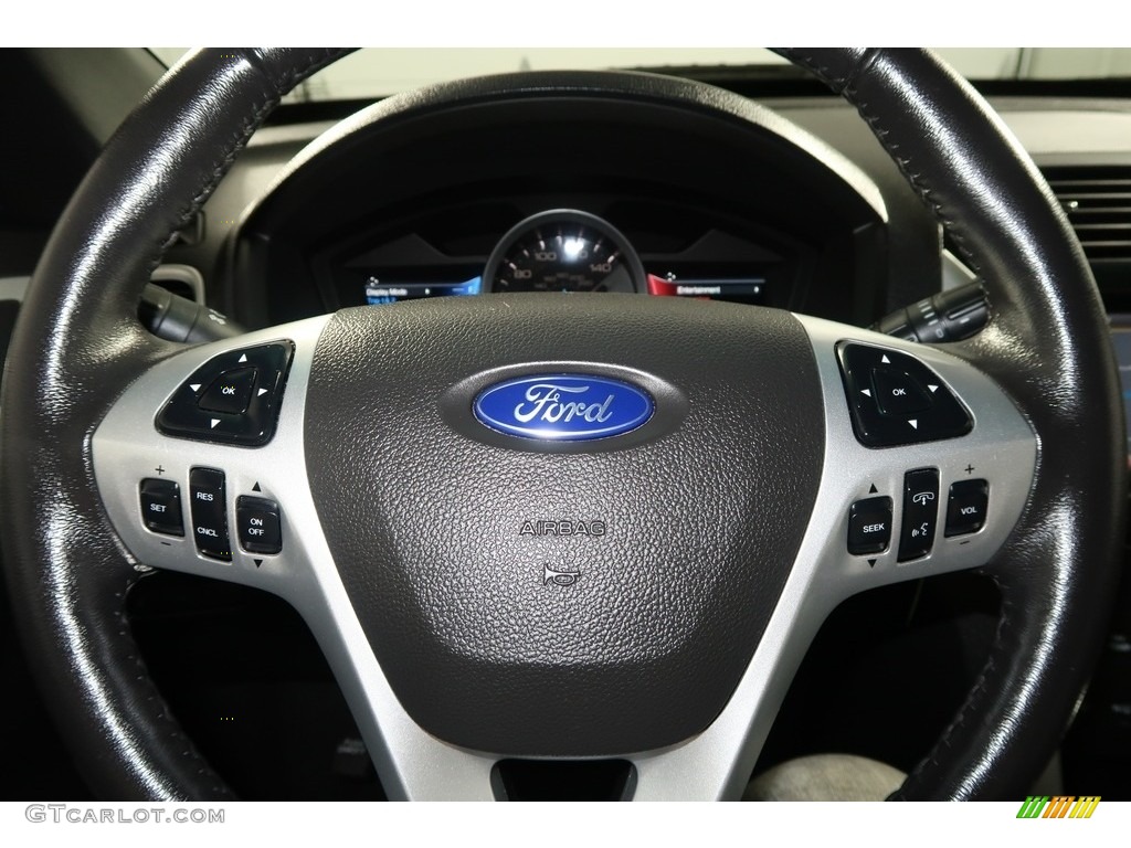 2015 Explorer XLT 4WD - Ingot Silver / Charcoal Black photo #19