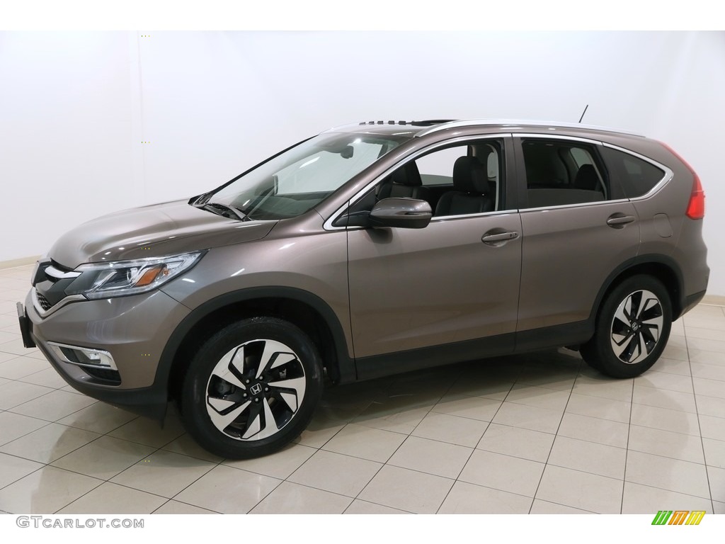 2015 CR-V Touring - Urban Titanium Metallic / Black photo #3