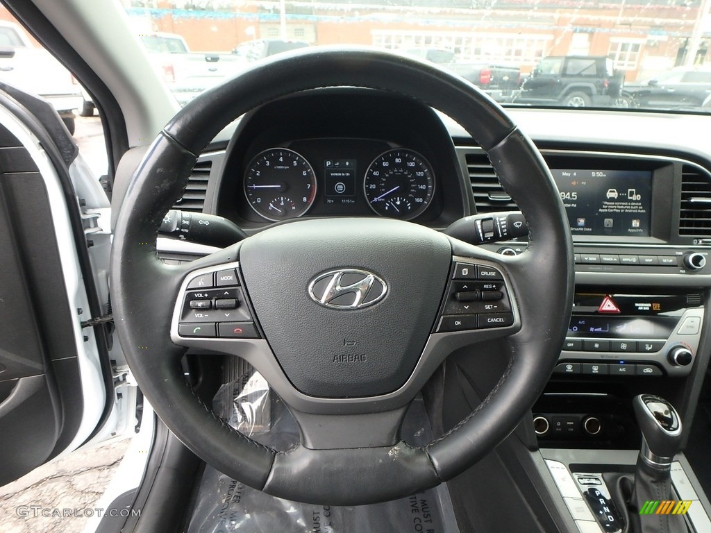 2017 Elantra Value Edition - White / Black photo #17