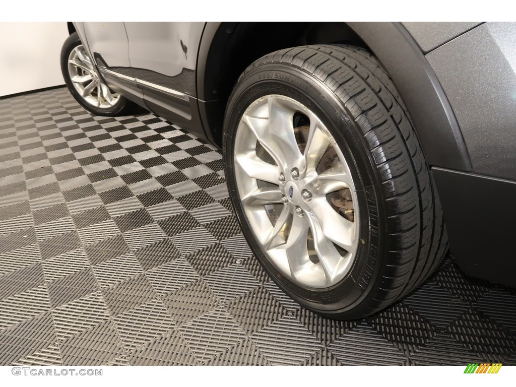 2015 Explorer XLT 4WD - Ingot Silver / Charcoal Black photo #24