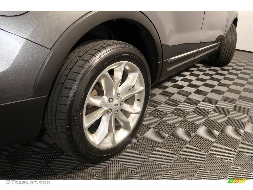 2015 Explorer XLT 4WD - Ingot Silver / Charcoal Black photo #25