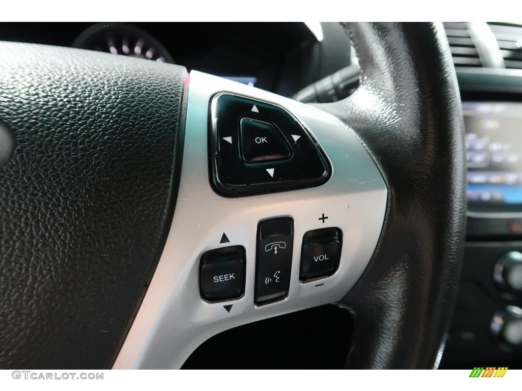 2015 Explorer XLT 4WD - Ingot Silver / Charcoal Black photo #34