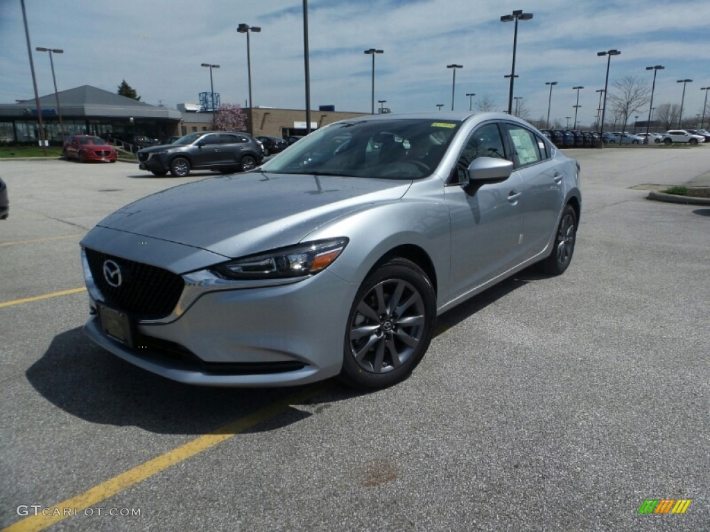 2018 Mazda6 Sport - Sonic Silver Metallic / Black photo #1