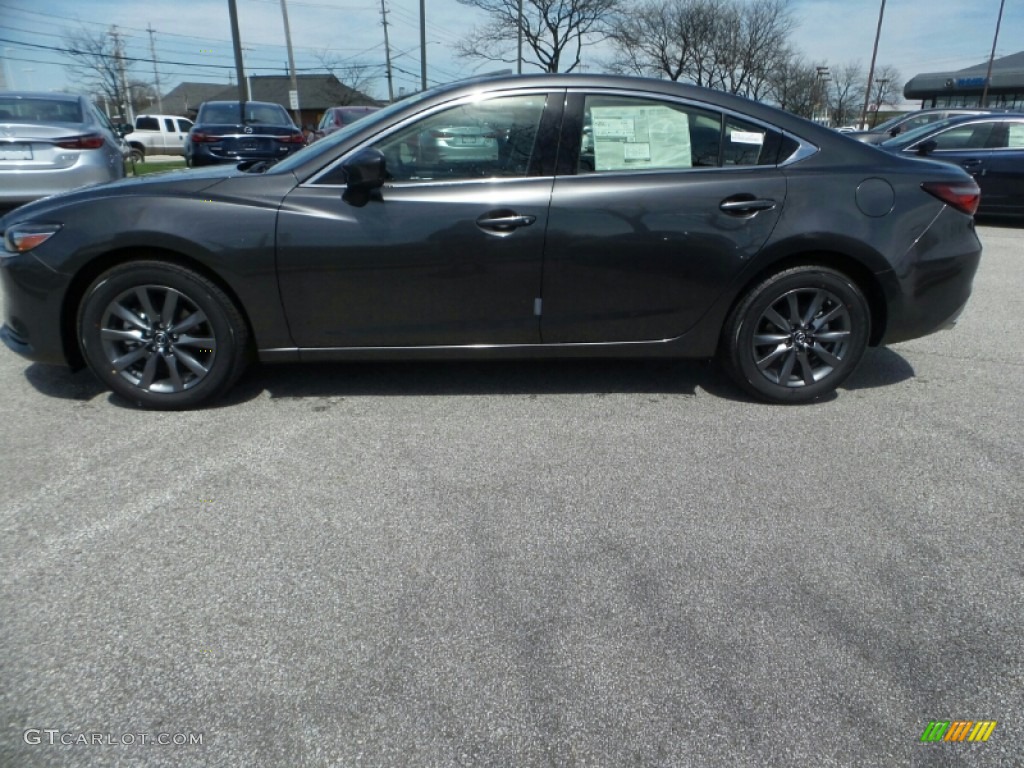 2018 Mazda6 Sport - Machine Gray Metallic / Black photo #2