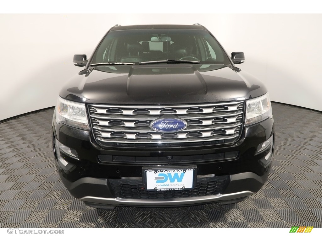 2017 Explorer Limited 4WD - Shadow Black / Ebony Black photo #10