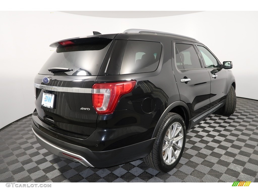 2017 Explorer Limited 4WD - Shadow Black / Ebony Black photo #17