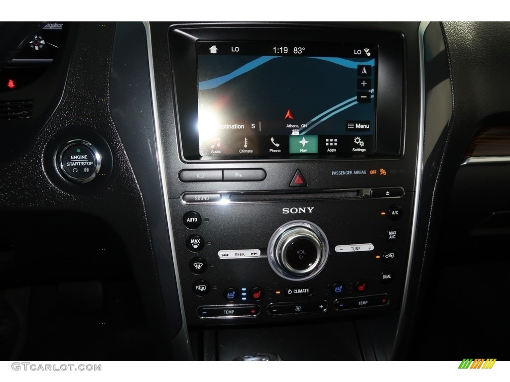 2017 Explorer Limited 4WD - Shadow Black / Ebony Black photo #21
