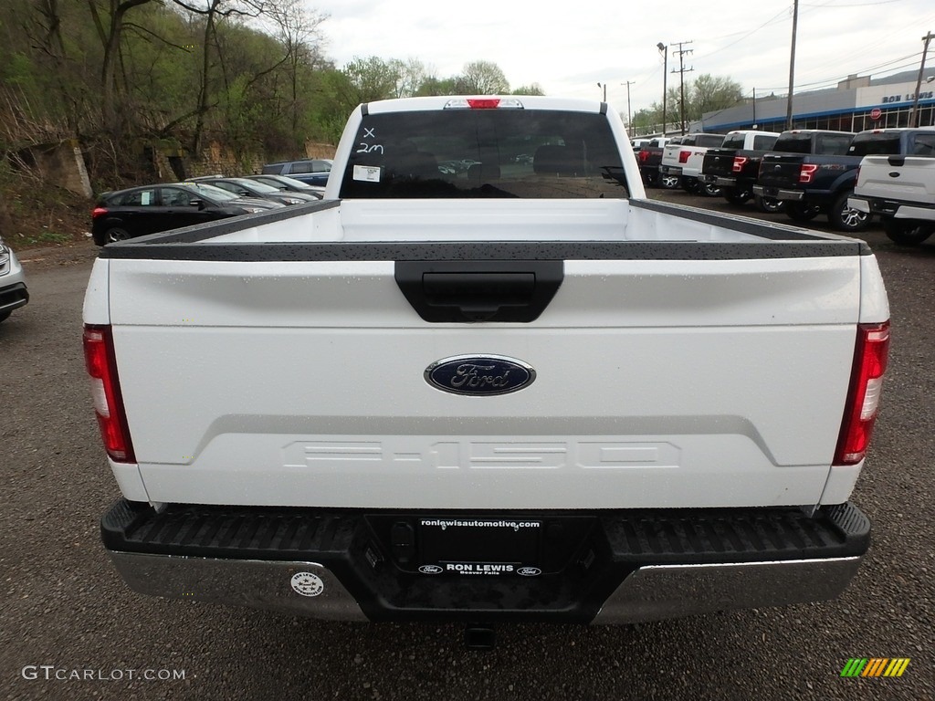 2018 F150 XLT SuperCab - Oxford White / Earth Gray photo #4