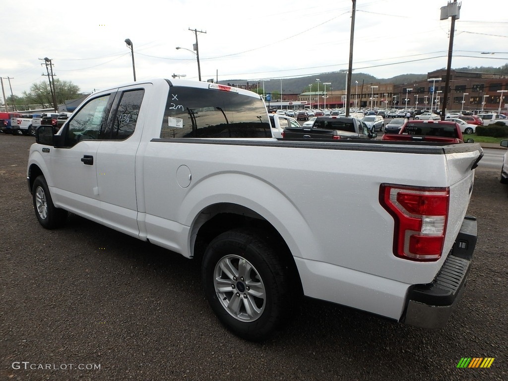 2018 F150 XLT SuperCab - Oxford White / Earth Gray photo #5