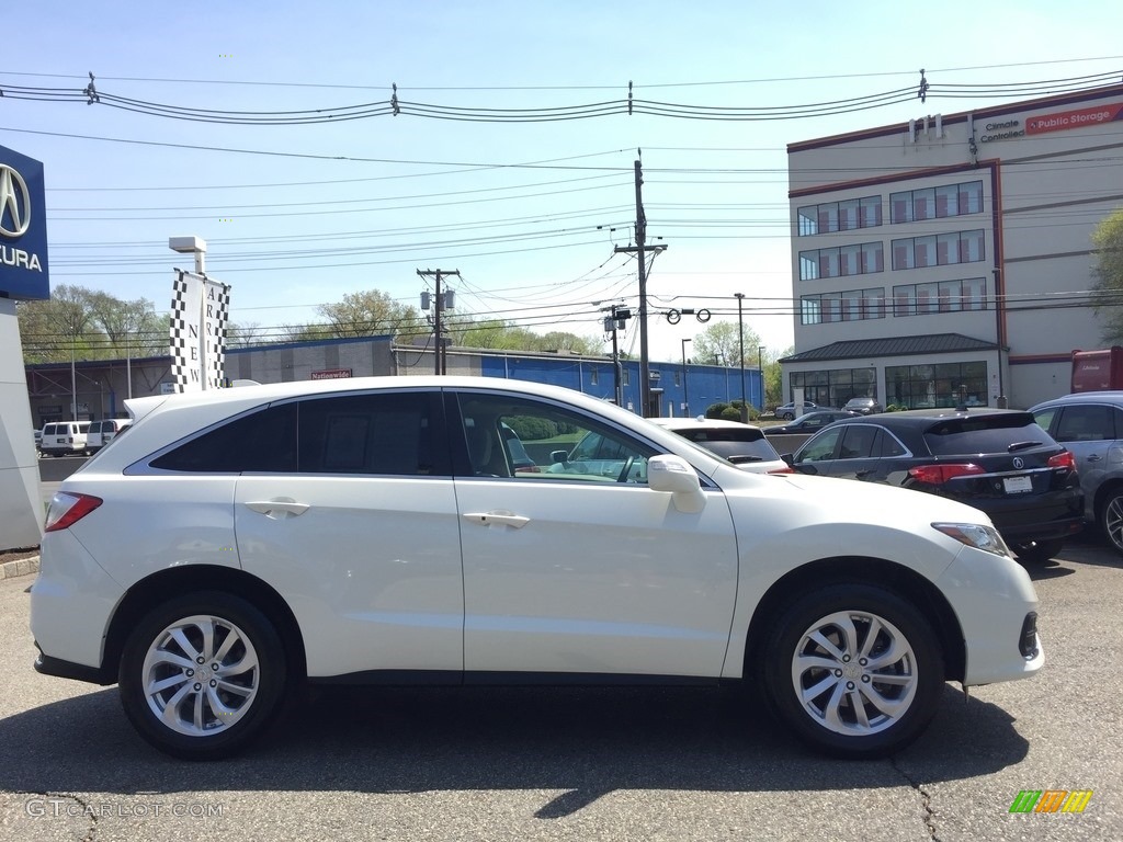 2017 RDX Technology AWD - White Diamond Pearl / Parchment photo #2